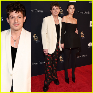 Charlie Puth & Girlfriend Brooke Sansone are Red Carpet Official After Clive Davis' Pre-Grammy Party