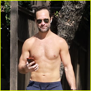 Chris Diamantopoulos Goes Shirtless on a Dog Walk Amid Casting in New Amazon Series
