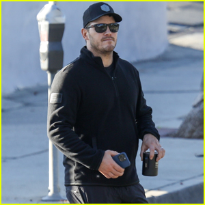 Chris Pratt Enjoys a Post-Workout Coffee After His Wife Defended Him from Critics Earlier this Week