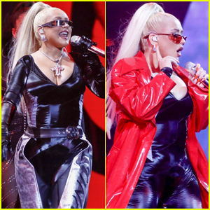 Christina Aguilera Hits All the Right Fashion Notes With Fresh Spin on an Iconic Look During Vina Del Mar Festival