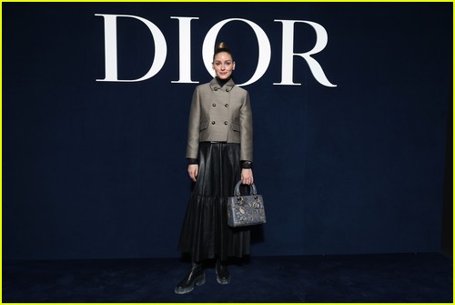 Olivia Palermo at the Dior fashion show in Paris