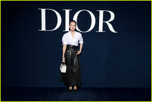 Zhang Ziyi at the Dior fashion show in Paris