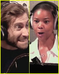 Head Into the Recording Studio with 'Strange World' Stars Jake Gyllenhaal & Gabrielle Union - Watch Now! (Exclusive)