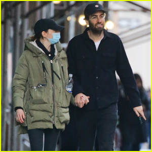 Emma Stone Holds Hands with Husband Dave McCary During Walk Around NYC