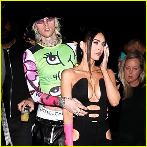 See Every Photo of Megan Fox & Machine Gun Kelly From Their Night Out Before Alleged Fight, Which Led to Possible Breakup