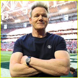 Gordon Ramsay Attends Super Bowl 2023 Ahead of 'Next Level Chef' Season Two Premiere
