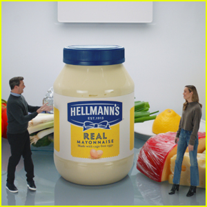 Jon Hamm & Brie Larson Are Stuck in a Fridge With Mayonnaise in Hellmann's Super Bowl Ad 2023