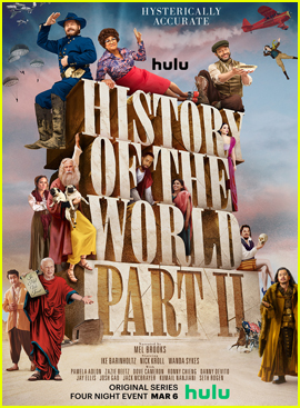 Hulu Debuts 'History of the World, Part II' Trailer Featuring Star-Studded Cast - Watch Now!