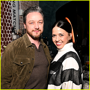 James McAvoy Makes Rare Public Appearance with Wife Lisa Liberati at Netflix Party