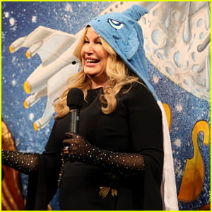 Jennifer Coolidge Plays Her Dream Role of Dolphin During Hasty Pudding Woman Of The year Ceremony