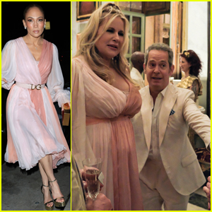 Jennifer Lopez Wears Jennifer Coolidge's 'White Lotus' Dress for Date Night with Ben Affleck