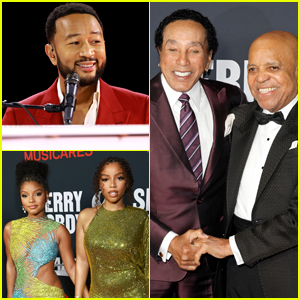 John Legend, Chloe X Halle, & More Step Out to Honor Smokey Robinson & Berry Gordy at MusiCares 2023