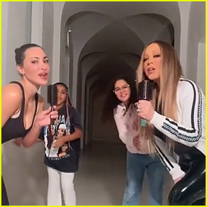 Kim Kardashian, Mariah Carey & Their Daughters Star in TikTok Together, Fans Can't Help But Notice 1 Detail In Particular
