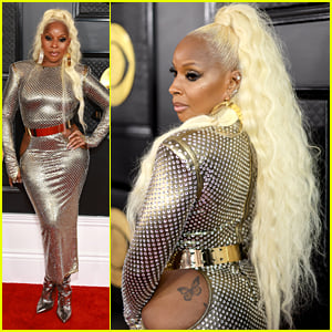 Mary J. Blige's Grammy Dress Has The Sexiest Cutouts!