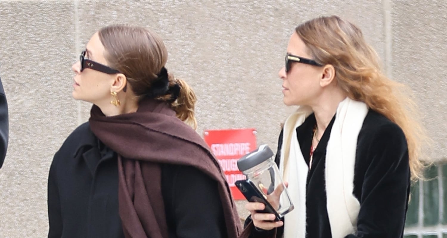 Mary-Kate & Ashley Olsen Head Out on Coffee Run Before Work in NYC Mary-Kate & Ashley Olsen Head Out on Coffee Run Before Work in NYC | Ashley Olsen, Mary-Kate Olsen - Vimarsana News