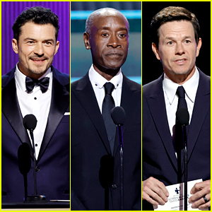 Orlando Bloom, Don Cheadle, & Mark Wahlberg Present at SAG Awards 2023 After Skipping the Red Carpet
