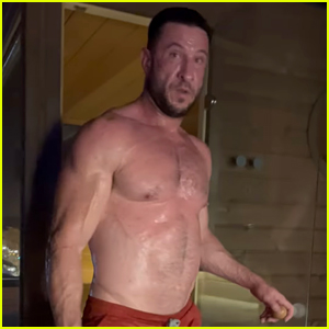 'Halo' Actor Pablo Schreiber Looks Ripped While Moving from Sauna to Ice Bath!