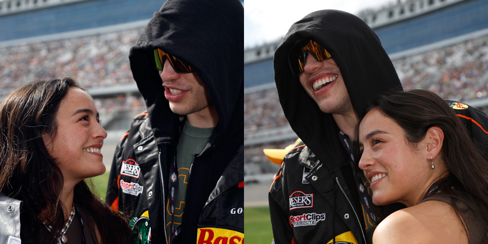 Pete Davidson & Chase Sui Wonders Look So Happy Together at Daytona 500