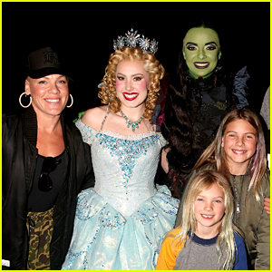 Pink Takes Her Kids to See 'Wicked' on Broadway!