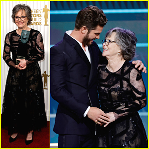 Andrew Garfield Presents Sally Field With Lifetime Achievement Award During SAG Awards 2023