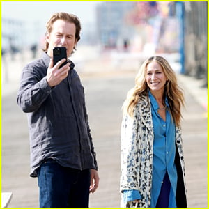 Sarah Jessica Parker & John Corbett Film More 'And Just Like That' Scenes, This Time at Coney Island!