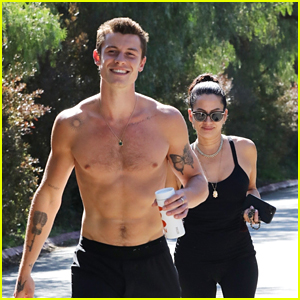 Shawn Mendes Goes Shirtless for a Hike with Rumored Girlfriend Jocelyne Miranda