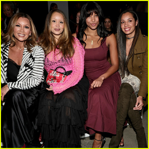 Vanessa Williams Attends Pamella Roland Fashion Show with Her Three Daughters!