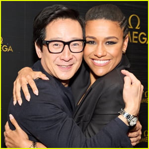 Ariana Debose & Ke Huy Quan Embrace at Her Omega Pro-Oscars Party - See Who Else Was There!