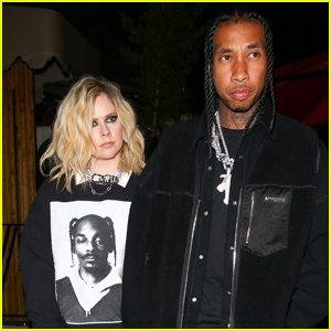 Avril Lavigne Sports $80,000 Gift from Tyga While Out Together in West Hollywood