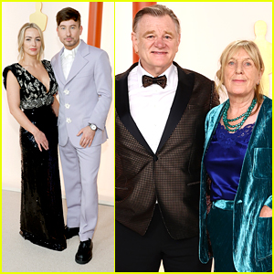 The Banshees of Inisherin's Brendan Gleeson & Barry Keoghan Bring Their Partners To The Oscars 2023!