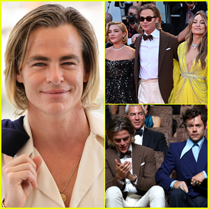 Chris Pine Reveals If There Was Any Drama on 'Don't Worry Darling' Set, What Harry Styles Whispered to Him During 'Spitgate,' His Thoughts on Olivia Wilde & Venice Film Festival Controversies & More