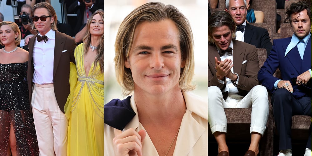 Chris Pine Reveals If There Was Any Drama on ‘Don’t Worry Darling’ Set, What Harry Styles Whispered to Him During ‘Spitgate,’ His Thoughts on Olivia Wilde & Venice Film Festival Controversies & More