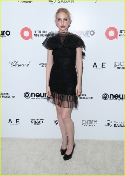 Chloe Cherry at the Elton John Oscar Party 2023