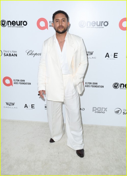 Tahj Mowry at the Elton John Oscar Party 2023