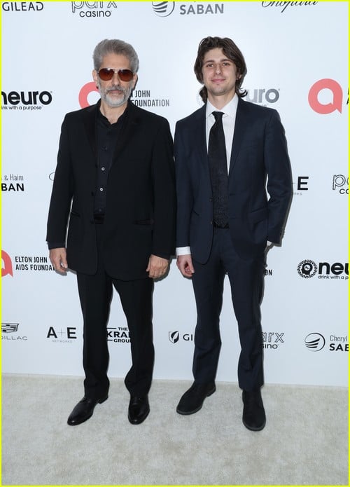 Michael Imperioli, David Imperioli at the Elton John Oscar Party 2023