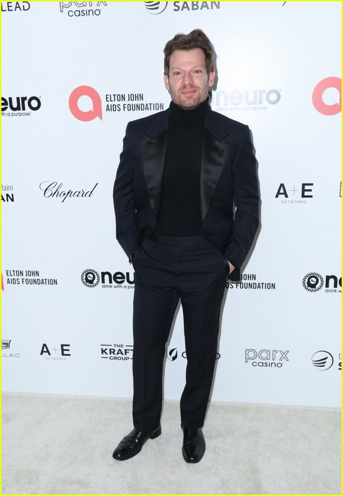 Jared Lehr at the Elton John Oscar Party 2023