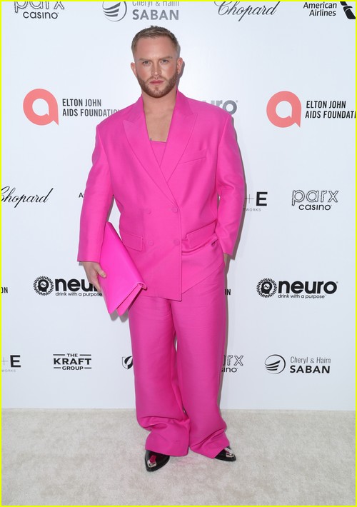 August Getty at the Elton John Oscar Party 2023