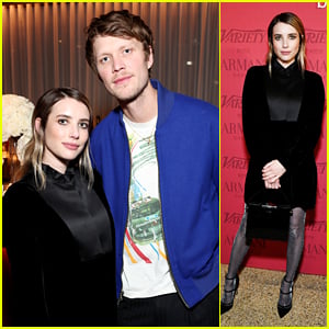 Emma Roberts & Boyfriend Cody John Step Out Together for Variety's Makeup Artistry Dinner