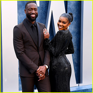 Gabrielle Union & Dwyane Wade Set the Bar High for Red Carpet Posing at Vanity Fair's Oscar Party