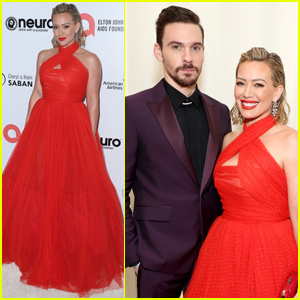 Hilary Duff & Husband Matthew Koma Make It Date Night at Elton John's Oscars Party 2023