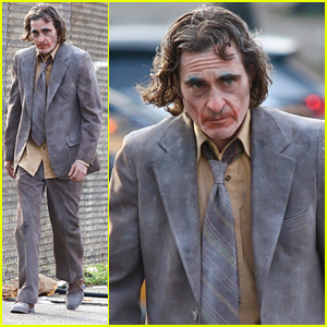 Joaquin Phoenix Looks Like A Haunting Dusty Zombie on 'Joker: Folie a Deux' Set