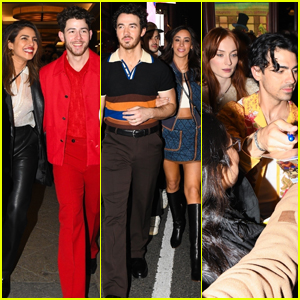 Jonas Brothers, Priyanka Chopra, Sophie Turner & Danielle Jonas Exit Marquis Theater After 'Happiness Begins' Night - See the Evening's Setlist