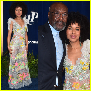 Kerry Washington Joins On-Screen Dad Delroy Lindo at 'Unprisoned' Premiere