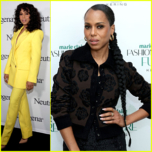 Kerry Washington Attends Two Events In Two Different Cities On One Day!