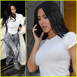 Kim Kardashian Steps Out For A Shopping Trip After Spending Time With Son Saint in London