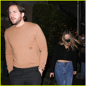 Margot Robbie Keeps It Casual For Date Night With Husband Tom Ackerley