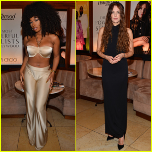Megan Thee Stallion & Riley Keough Celebrate Their Stylists at The Hollywood Reporter & Jimmy Choo Dinner