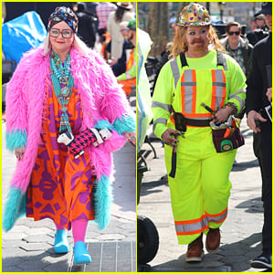 Melissa McCarthy Wears The Wildest Outfits For 'Bernard & The Genie' Filming - See Them All!
