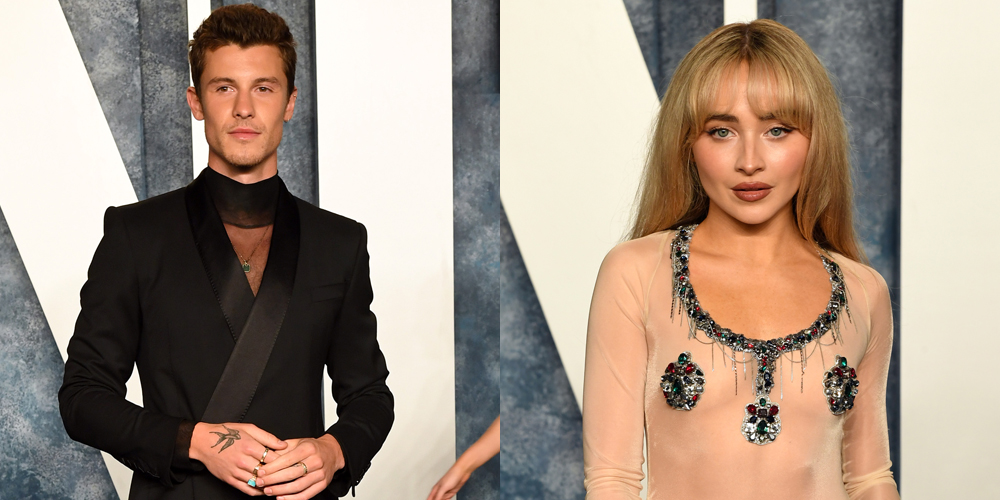 Shawn Mendes & Sabrina Carpenter Walk Oscars Party Red Carpet Separately Amid Dating Rumors