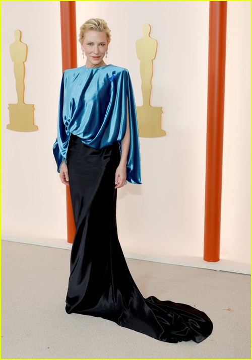 TAR’s Cate Blanchett on the Oscars 2023 red carpet